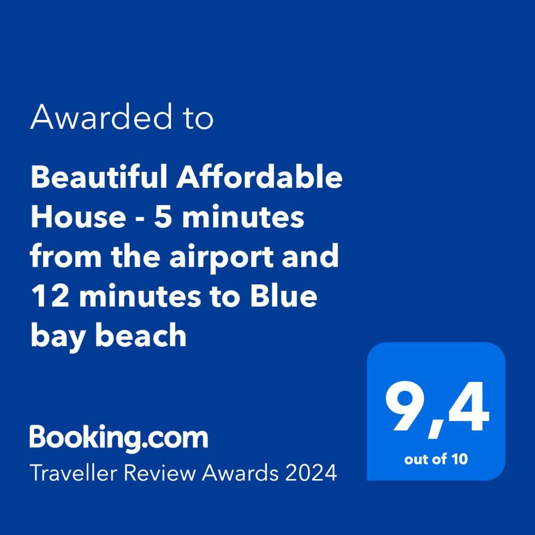 Beautiful Affordable House - 5 Minutes From The Airport And 12 Minutes To Blue Bay Beach Mon Tresor Exterior photo